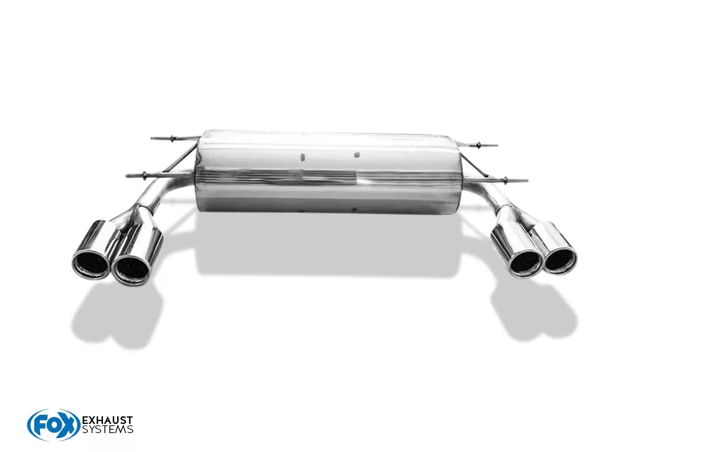 Mazda MX5 Typ NC  Endschalldämpfer Ausgang rechts/links - 2x76 Typ 13 rechts/links - dezenter sportlicher Sound mit EWG-Betriebserlaubnis