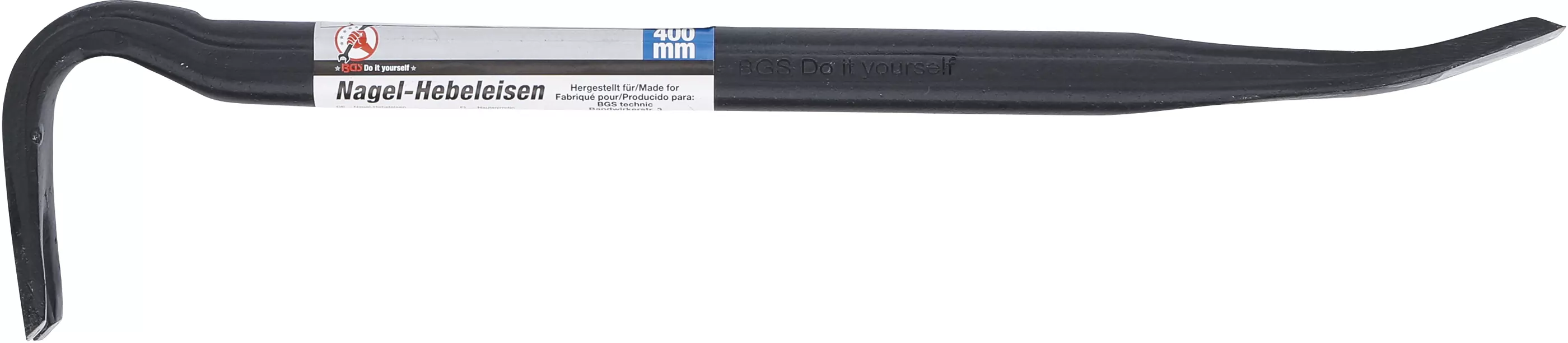 Nagel-Hebeleisen | 400 x 22 x 12 mm