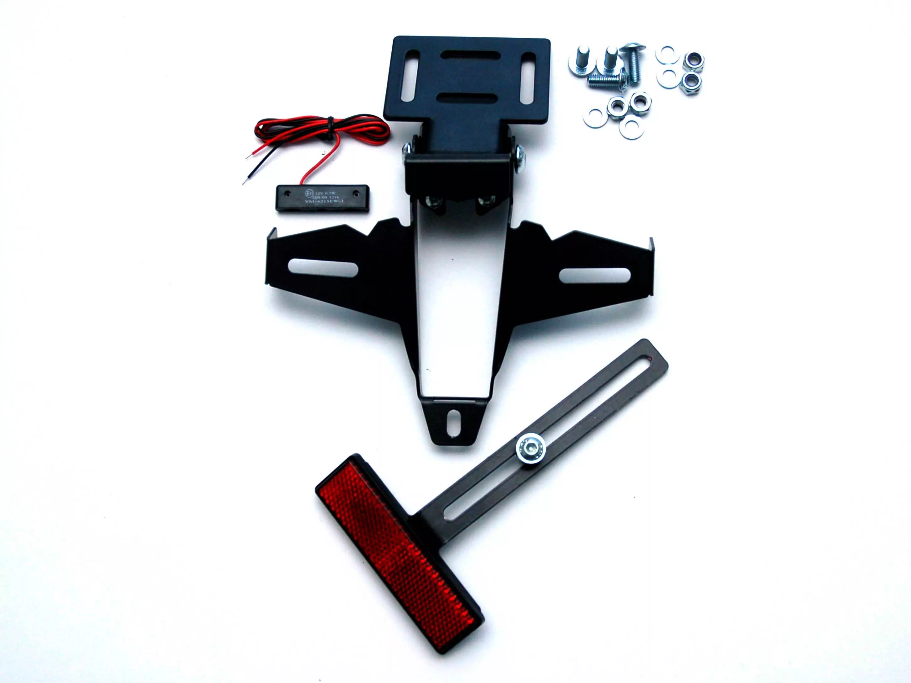 Kennzeichenhalter universal 1 für Zubehörblinker