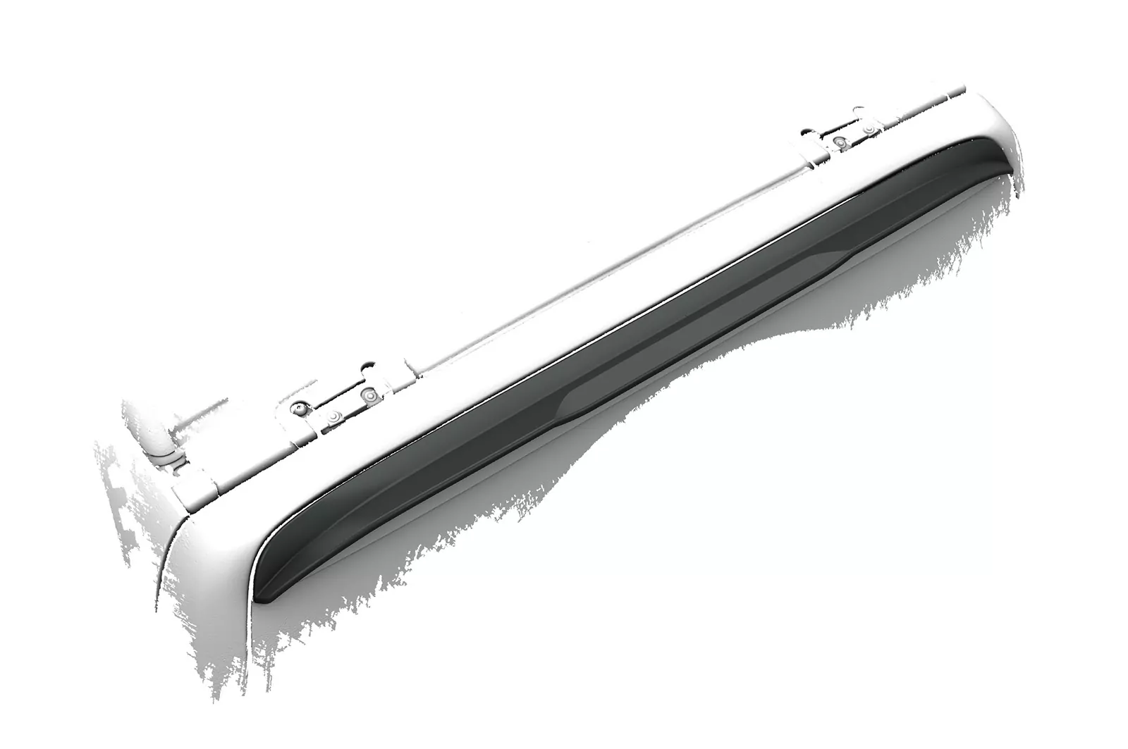 Heckflügel mit ABE für Mercedes Benz V-Klasse (447) HF849 Schwarz Strukturiert