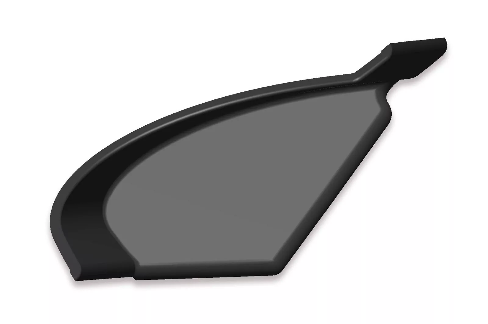 Heckansatz für VW Golf 7 Basis Lackierfreundlich (schwarz matt)