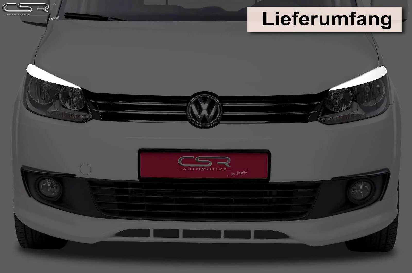 Scheinwerferblenden für VW Caddy 3 (Typ 2K) SB238