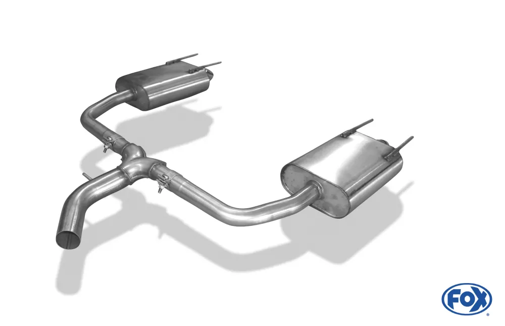 Opel Insignia B - Sports Tourer - Frontantrieb  Endschalldämpfer rechts/links - Ausgang der Endrohre in den originalen Ausgängen