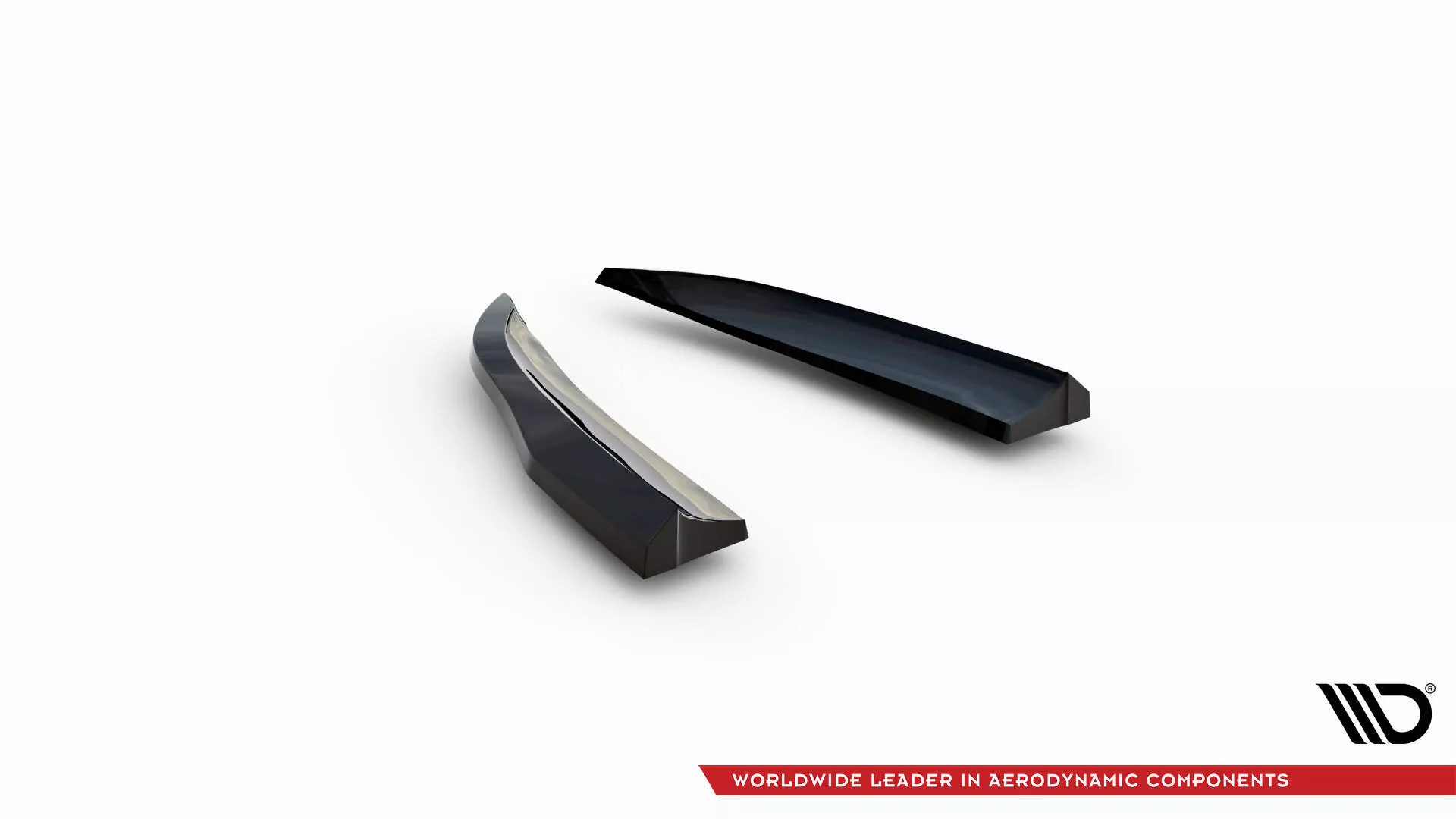 Heck Ansatz Flaps Diffusor Für Porsche 718 Cayman GT4 RS 982c Schwarz Hochglanz