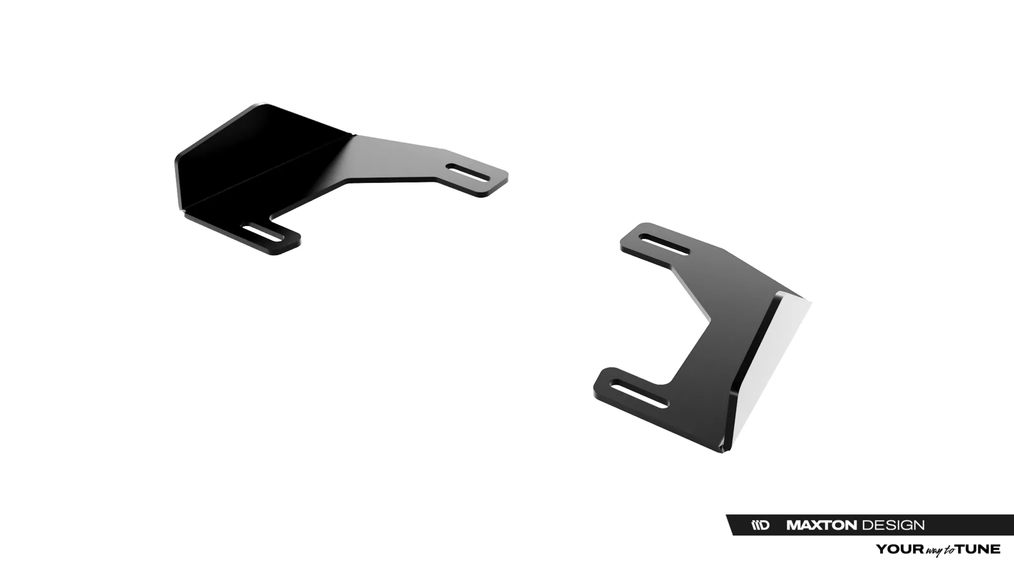 Hintere Seiten Flaps Für Audi RS3 Sportback 8Y Facelift Schwarz Hochglanz