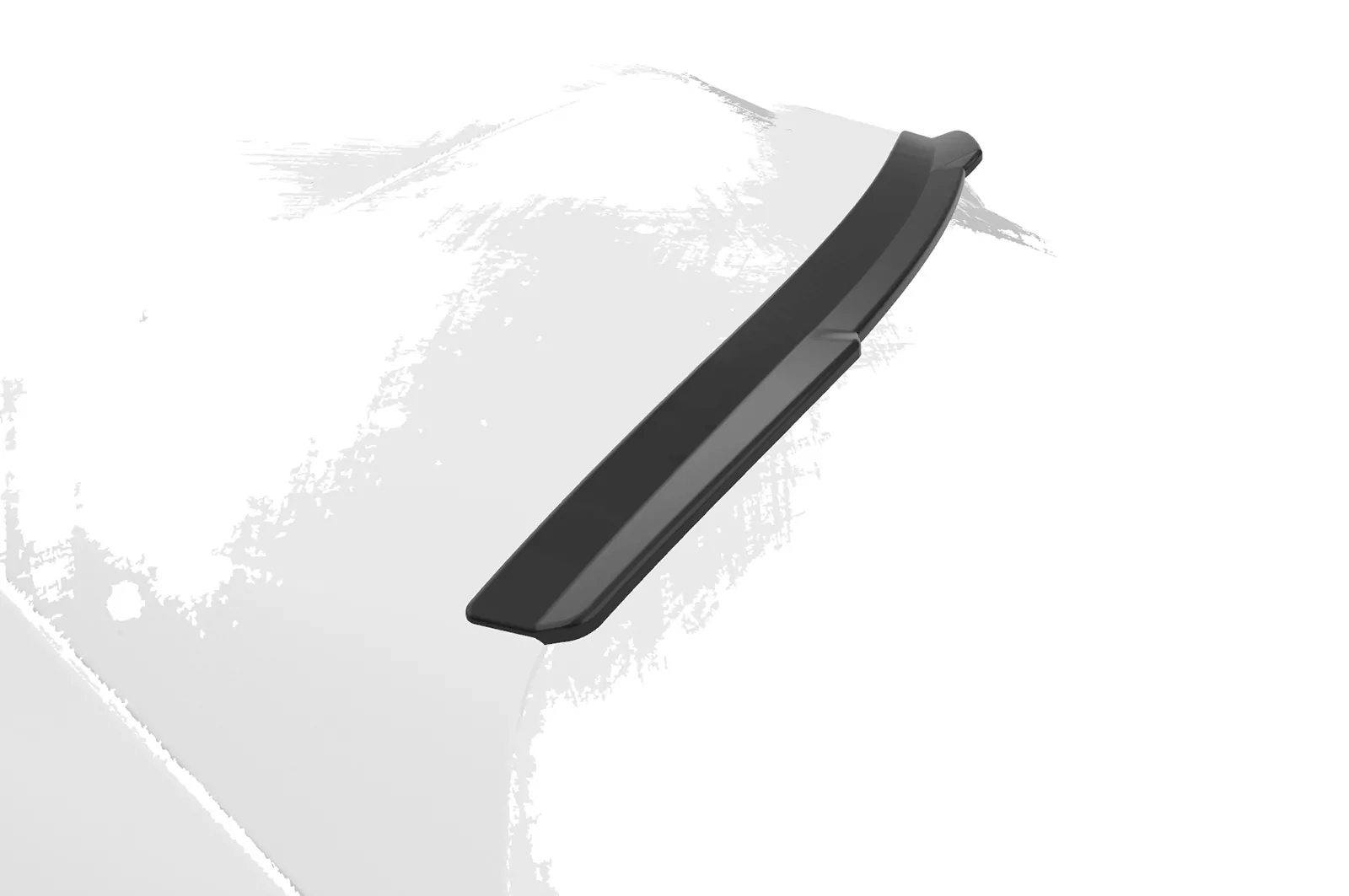 Heckflügel mit ABE für Mazda 3 (Typ BP) Schrägheck HF894 Schwarz Strukturiert