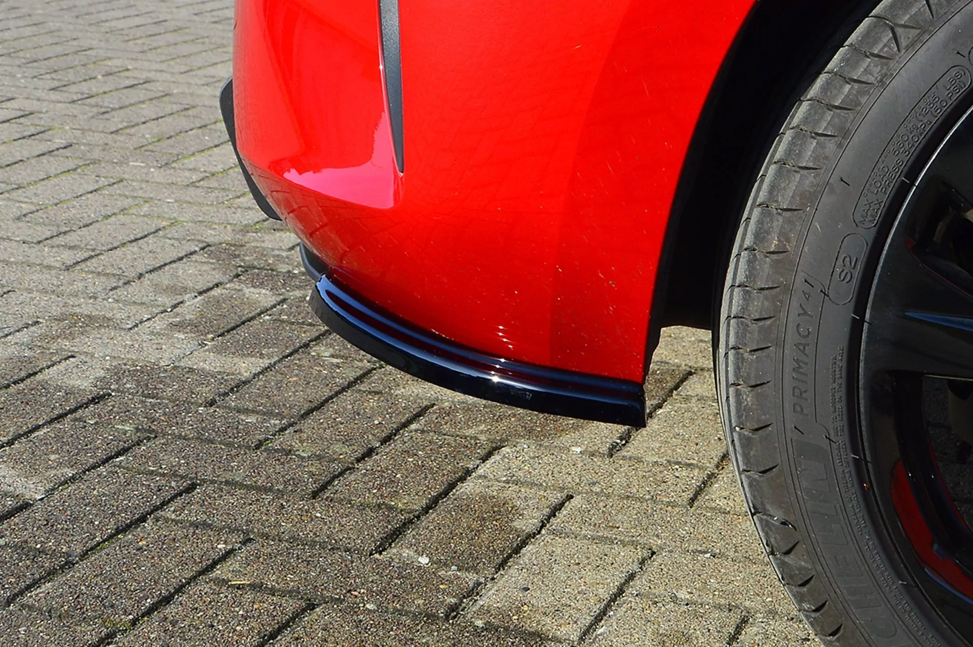 Heckansatz Seitenteile aus ABS für Opel Corsa F