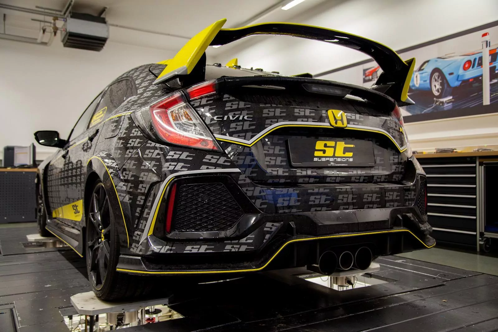 ST Gewindefahrwerk ST XTA  (härteverstellbar mit Stützlager) HONDA CIVIC XI Schrägheck (FE, FL) 01/2021-