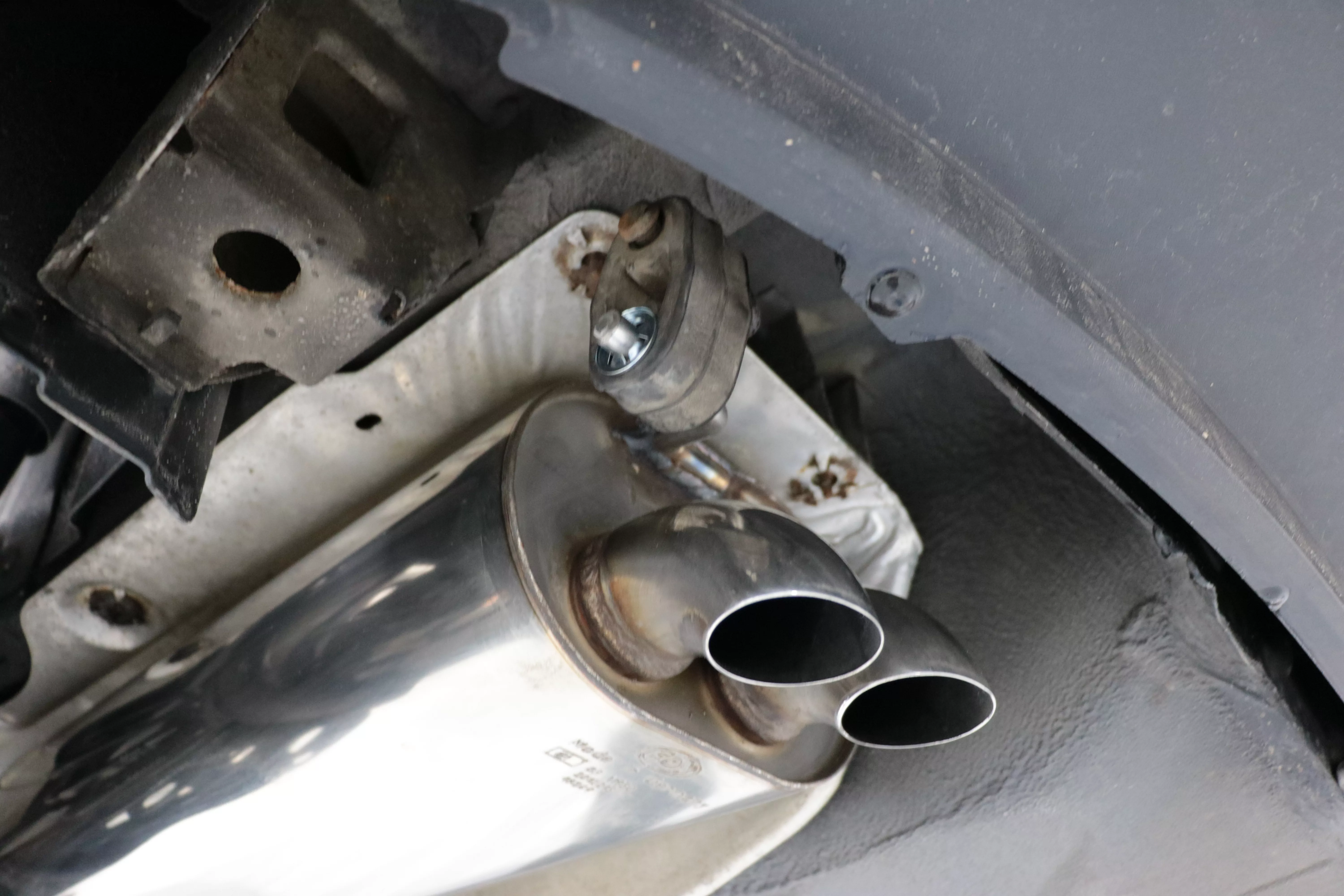 Skoda Rapid Limousine/ Spaceback  Endschalldämpfer - 2x55 Typ 26