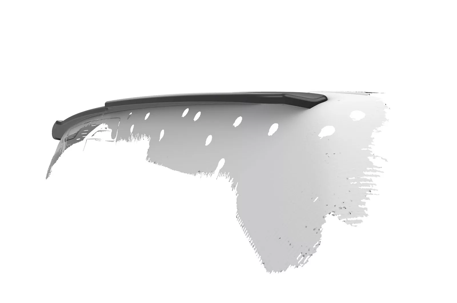 Heckflügel mit ABE für Mercedes Benz Vito 447 Tourer HF774-M Carbon Look (matt)