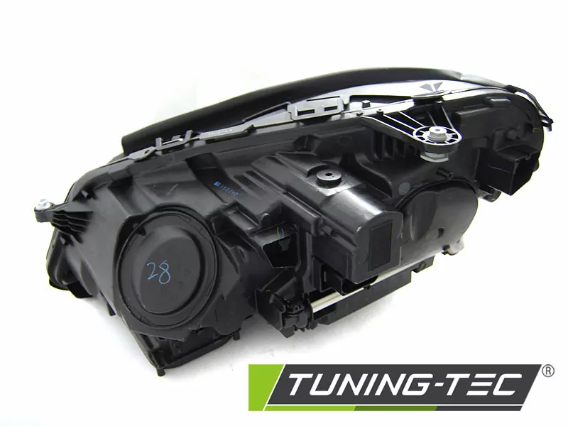 HEADLIGHTS TRUE DRL BLACK fits MERCEDES W212 13-16