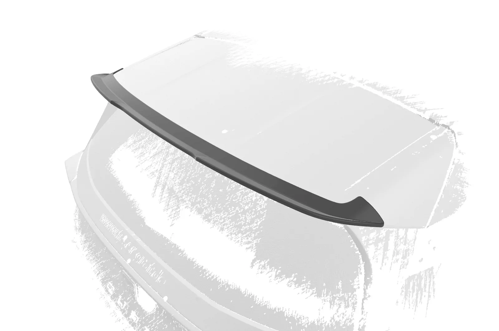 Heckflügel mit ABE für Cupra Born HF928 Schwarz Strukturiert