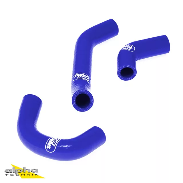 SAMCO SPORT Siliconschlauch Kit blau für Honda RS125 Modelljahr 1989-1994