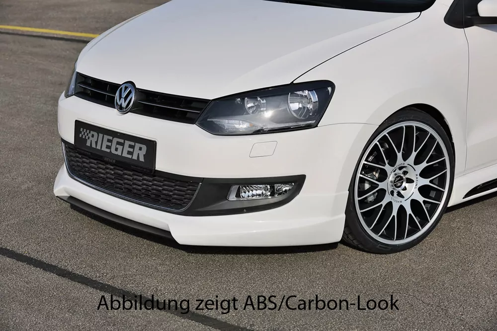 Rieger Spoilerschwert für VW Polo 6 (6R) | 3-tür. 04.09-01.14 (bis Facelift) für Spoilerlippe 47201 / 47203