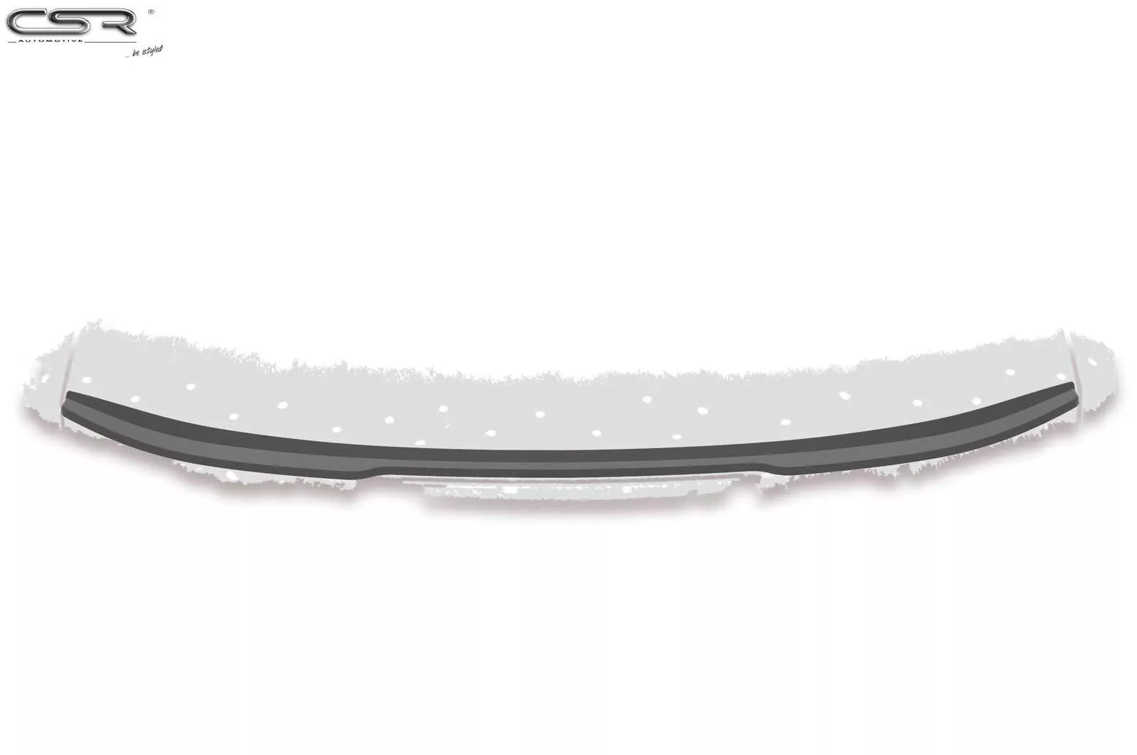 Heckflügel mit ABE für Ford Mondeo MK4 (Typ BA7) HF629-M Carbon Look (matt)