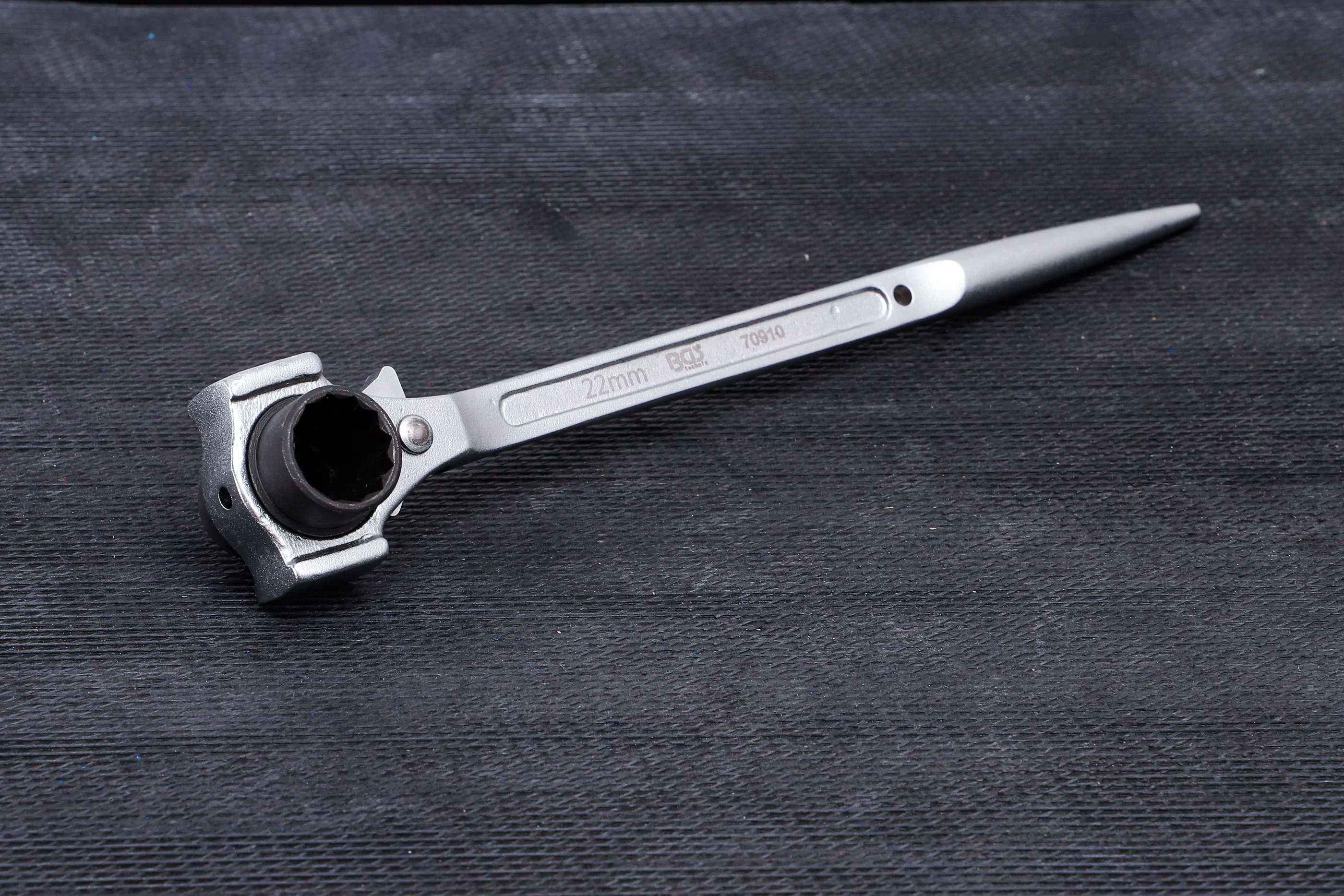 Gerüstbauer-Knarre | 3-in-1 | SW 19 x 22 mm