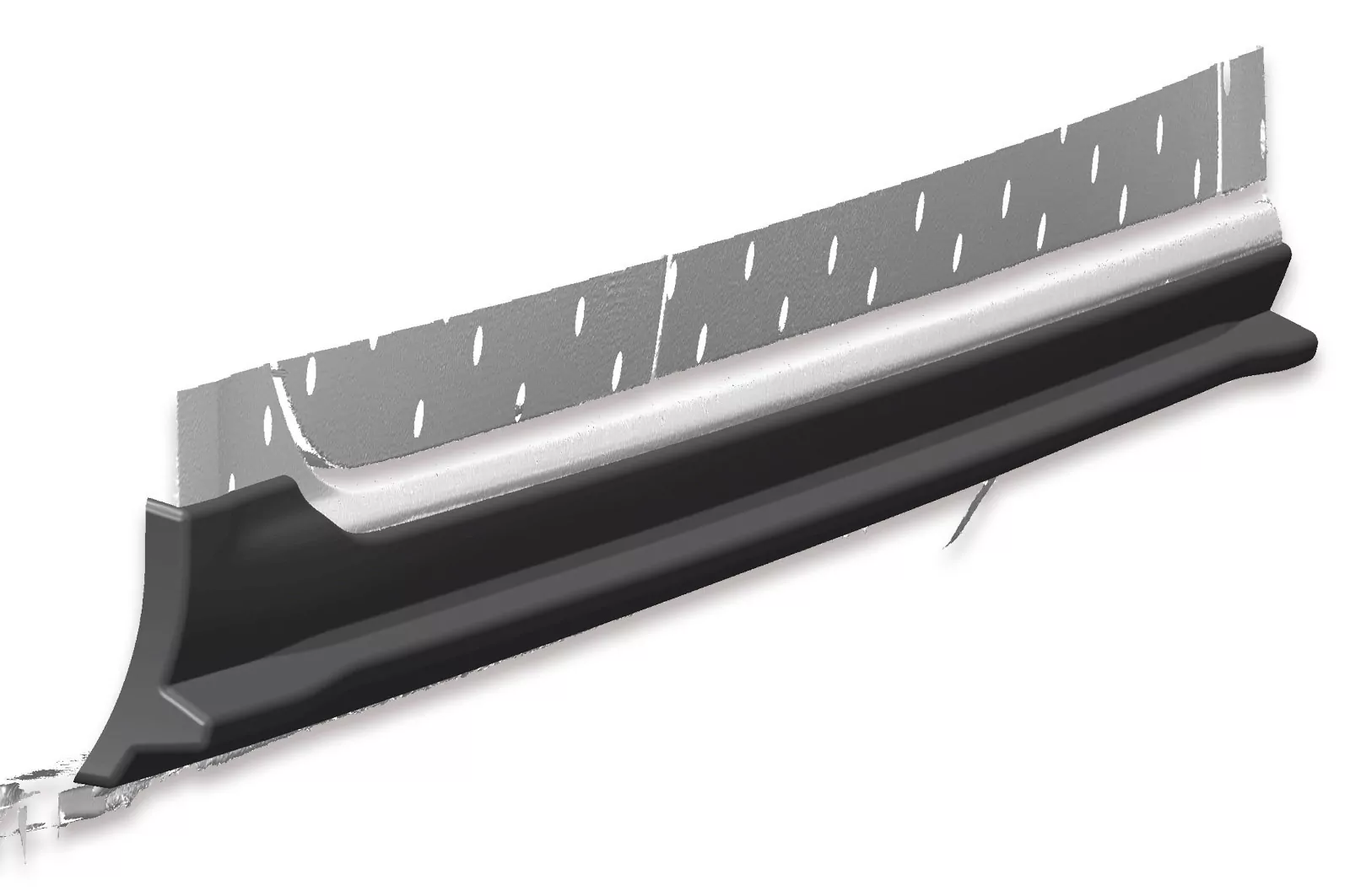 Seitenschweller für Seat Leon 3 (5F) ST / 5-Türer Lackierfreundlich (schwarz matt)