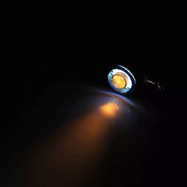 HIGHSIDER pro Apollo LED Indicator/Position Light Black/Translucent 2in1, E-Approved (Pair)