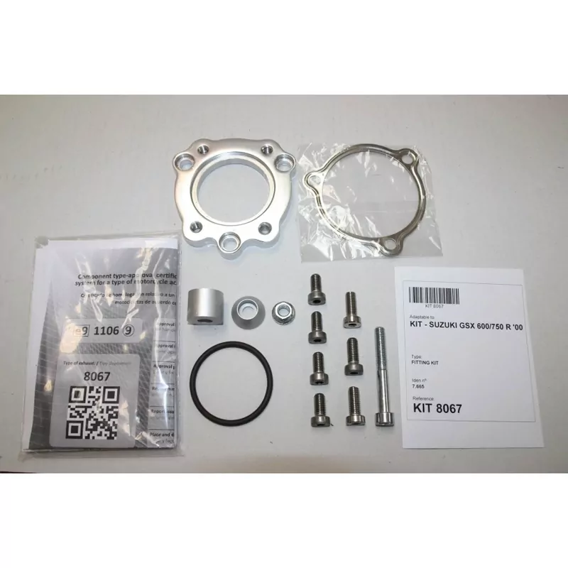 IXIL Endschalldämpfer HEXOVAL XTREM Evolution, GSX 750 R, 00-05 / 600 R, 01-05 E-geprüft