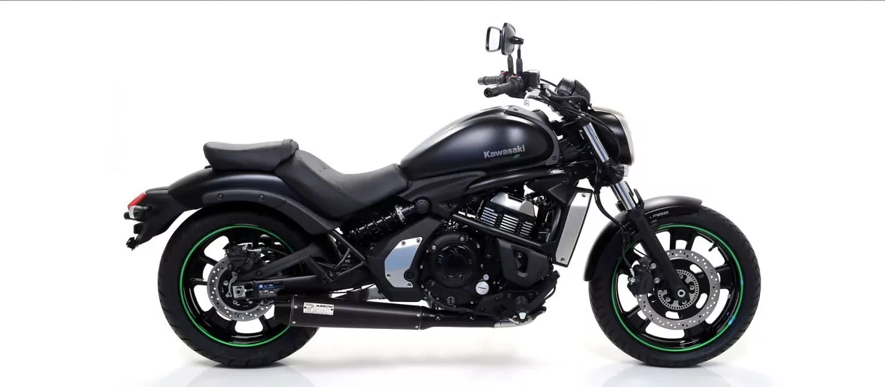 Arrow Komplettanlage Competition (für Getunte Fahrzeuge) Kawasaki Vulcan S 650 1