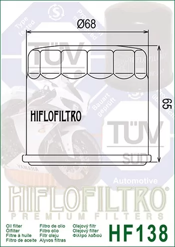Hiflo Ölfilter Hf138