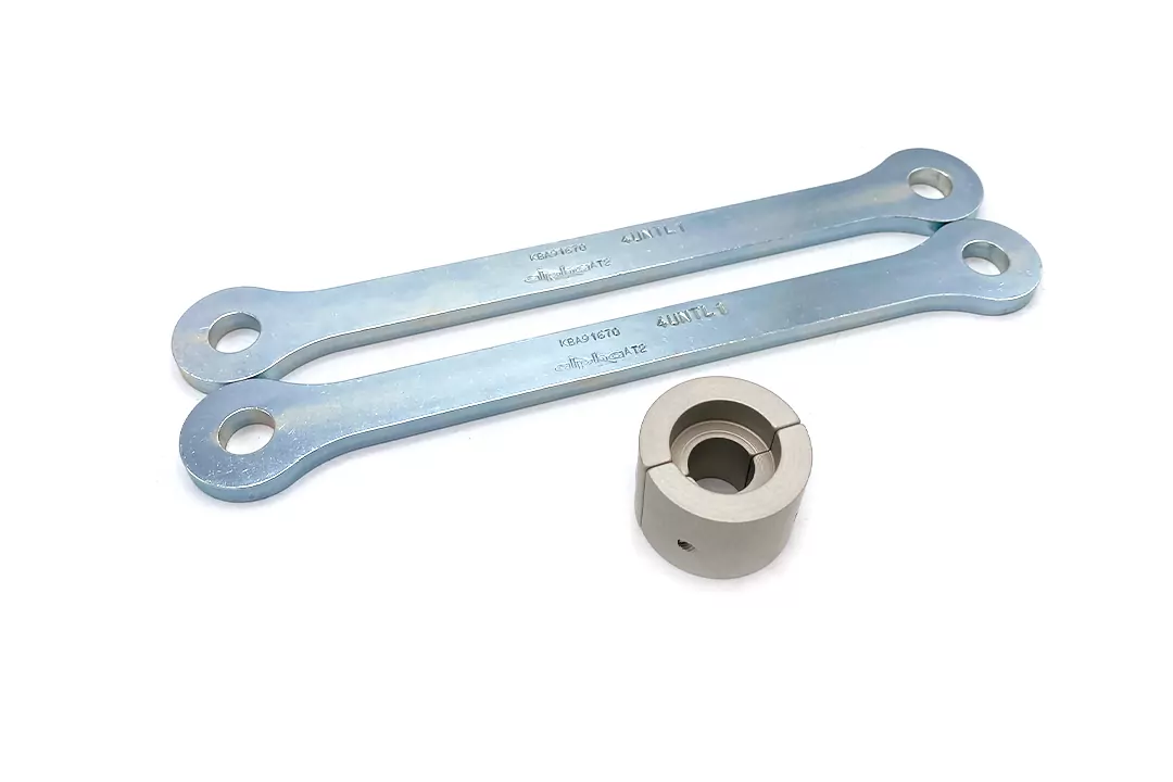 alpha Technik Tieferlegungssatz 30mm für Kawasaki Z750S Typ ZR750J Modelljahr 2005-