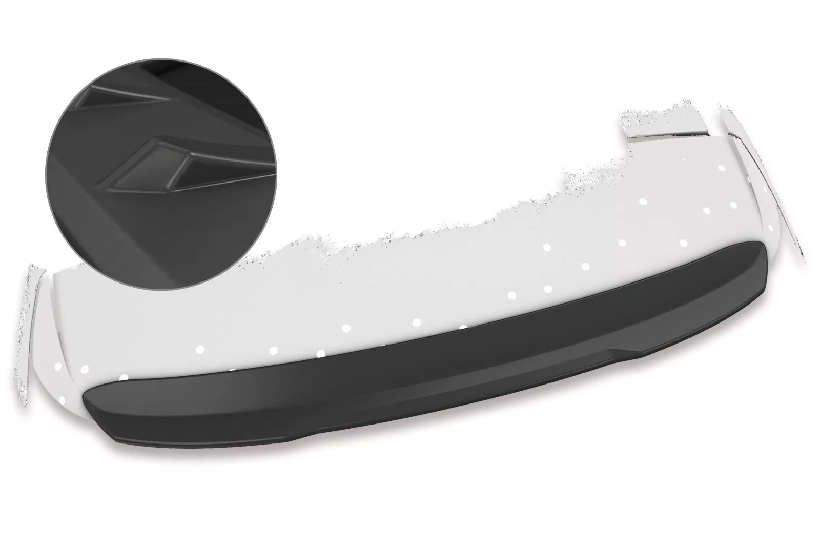 Heckflügel mit ABE für BMW 3er F31 Touring HF736-L Lackierfreundlich