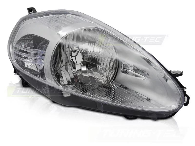 Headlight Chrome Right Side Tyc Fits Fiat Grande Punto 05-08