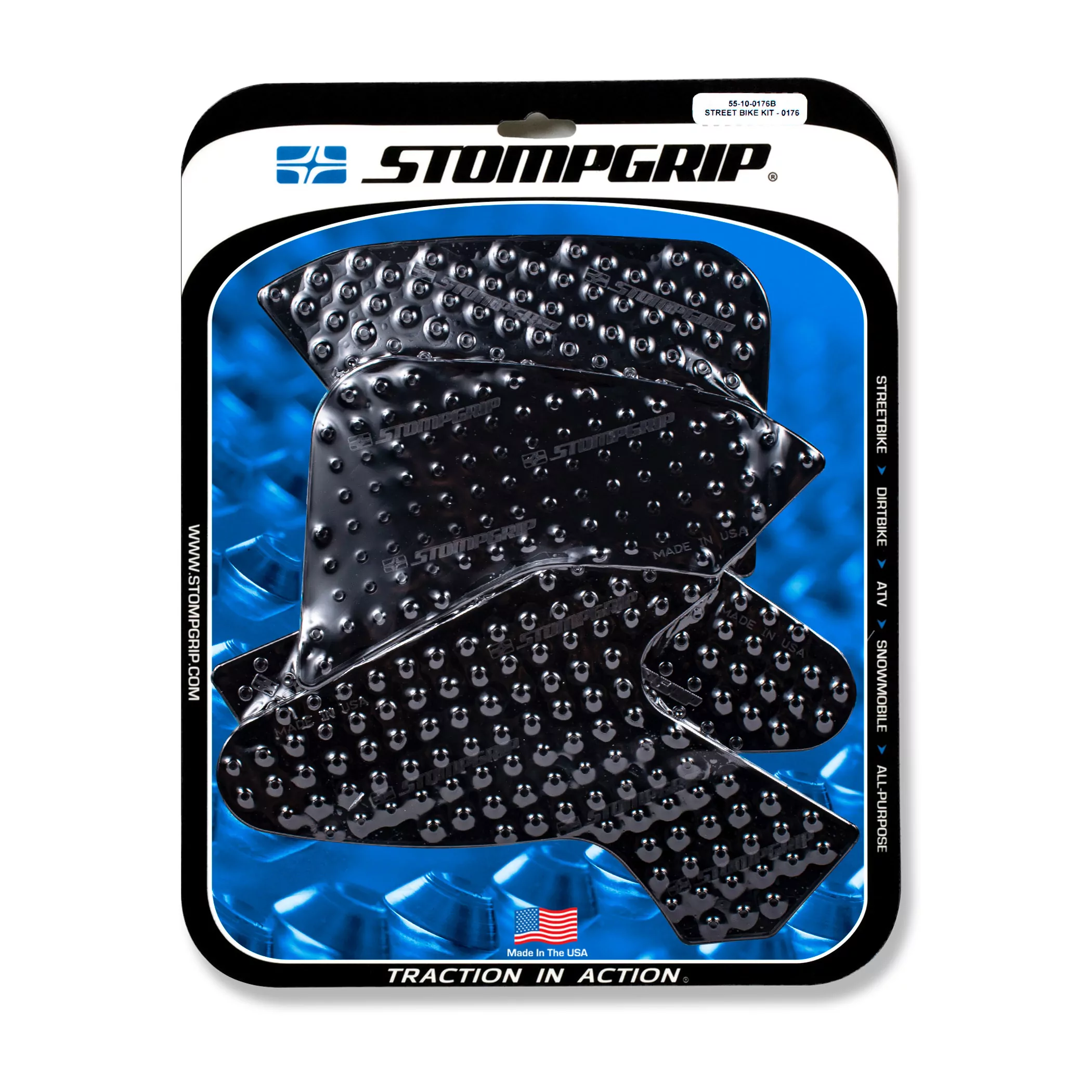 Stompgrip Traction Pad Volcano für BMW F 900 R 20-21 Schwarz