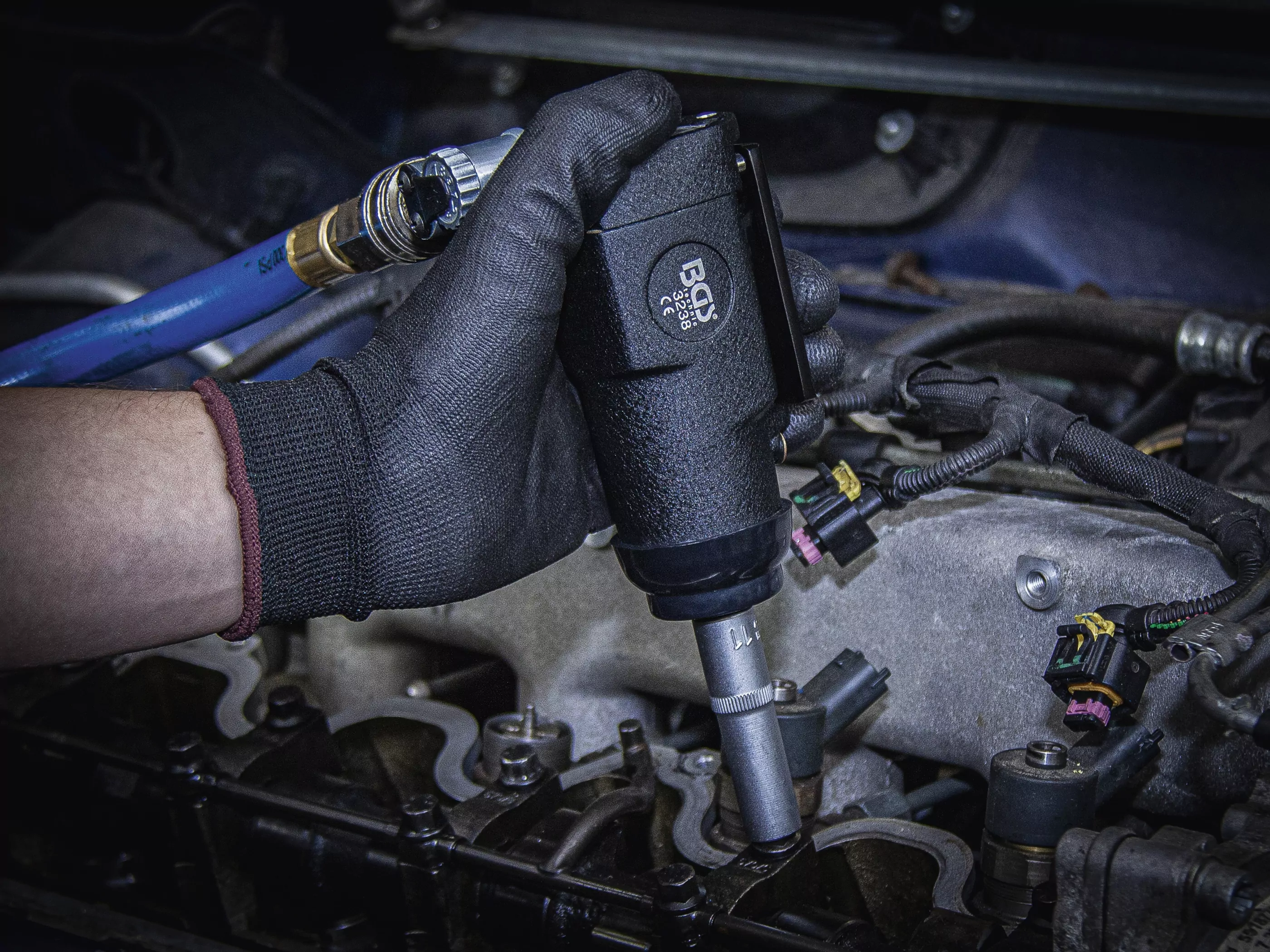 Druckluft-Schlagschrauber | 10 mm (3/8") | "Butterfly" | 135 Nm