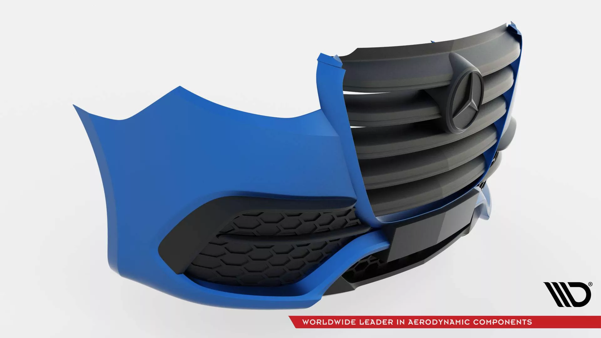 Die Vordere StoĂźstange Mercedes-Benz Sprinter Mk3