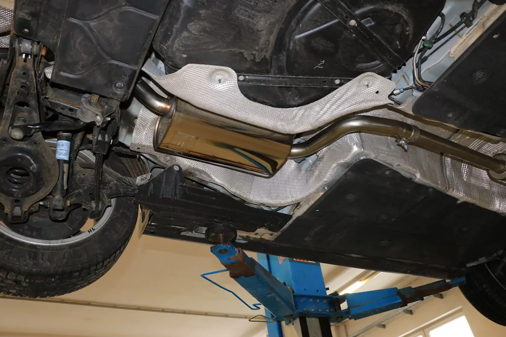 Ford Focus III Ecoboost - Turnier/ Kombi  Endschalldämpfer Ausgang rechts/links - 145x65 Typ 59 rechts/links