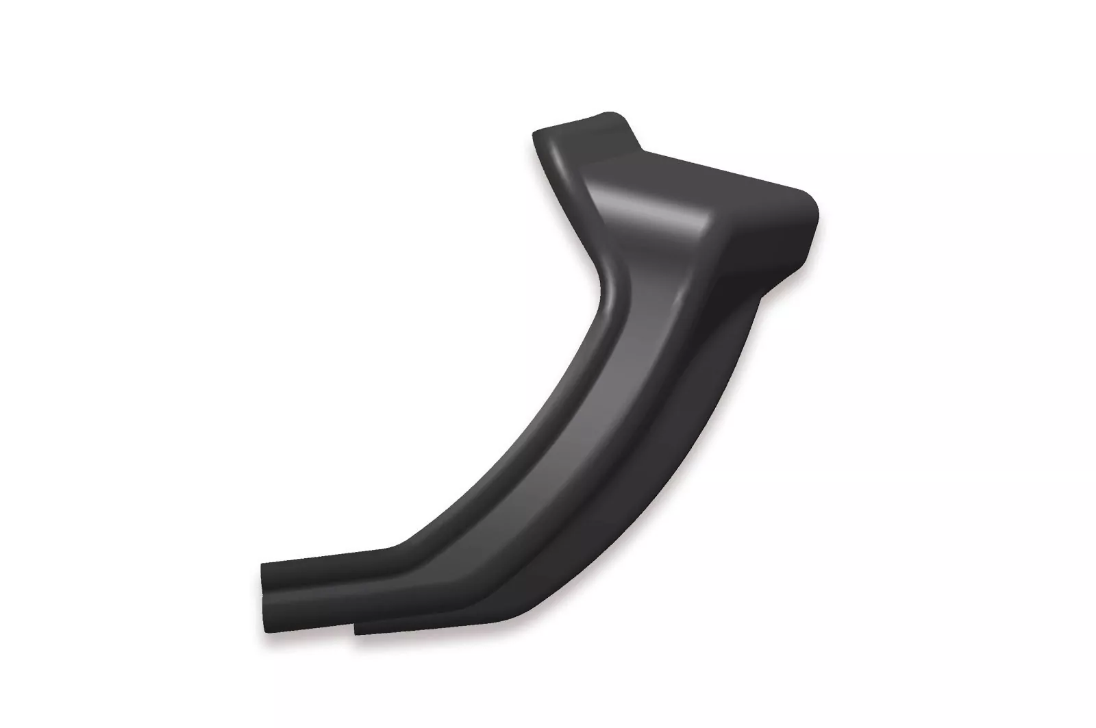 Heckansatz für BMW 3er E92 / E93 Lackierfreundlich (schwarz matt)