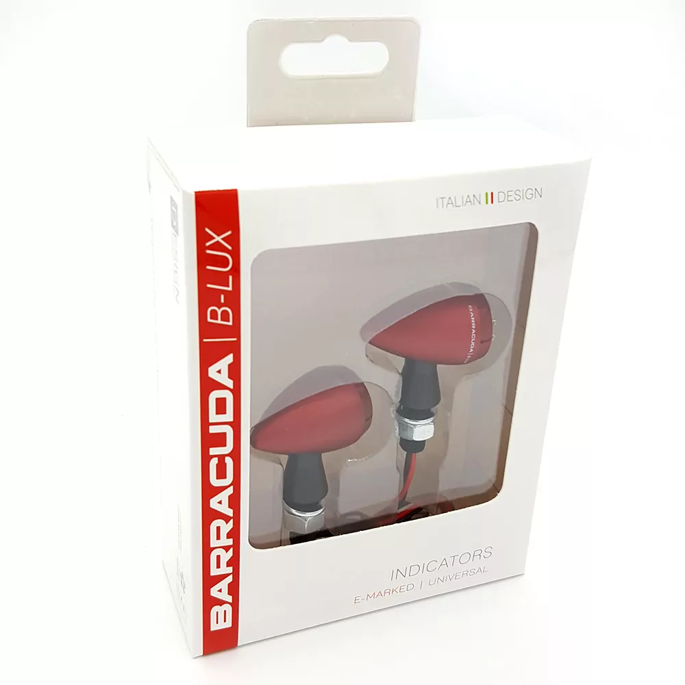 Barracuda Blinker S-LED B-LUX rot