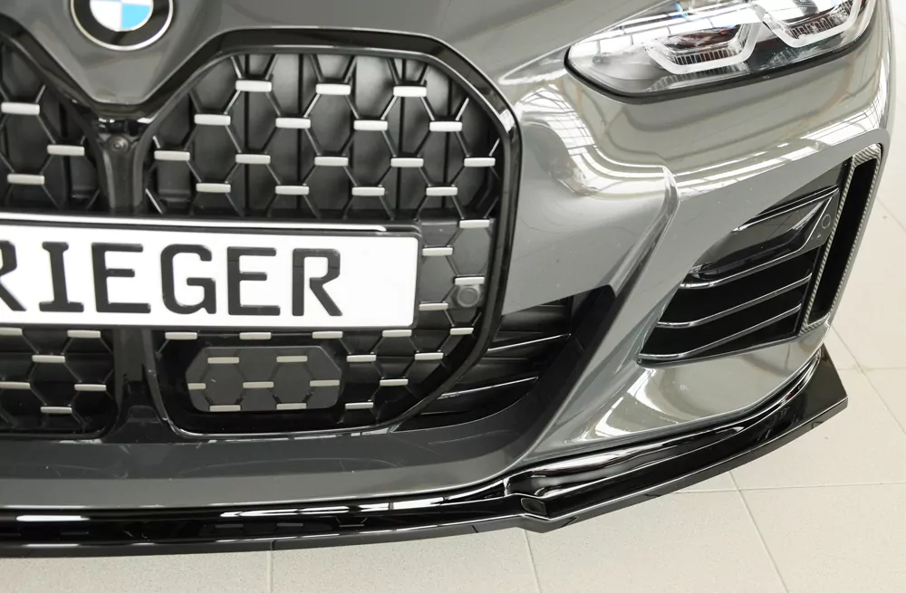 Rieger Spoilerschwert glanz schwarz für BMW i4 M G26  (G4C) Gran Coupé (5-tür.)