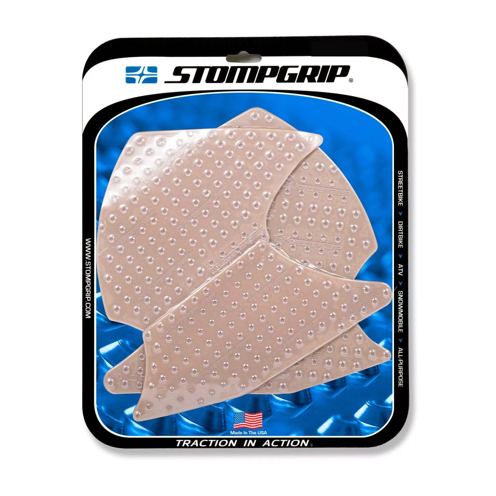 Stompgrip Traction Pad Volcano für KTM 1290 Super Adventure R / S 21-22 Klar