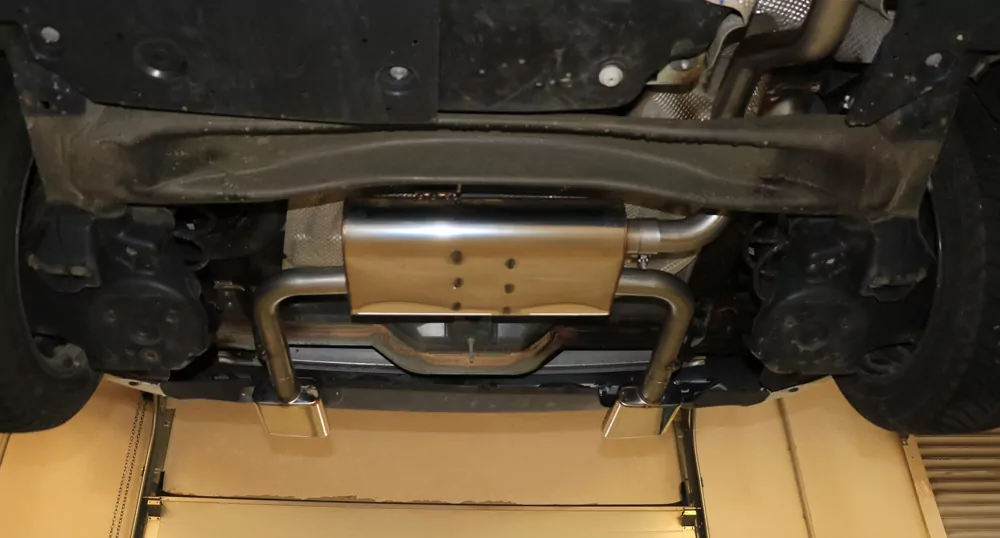 Peugeot 308 II  Endschalldämpfer Ausgang rechts/links - 145x65 Typ 59 rechts/links