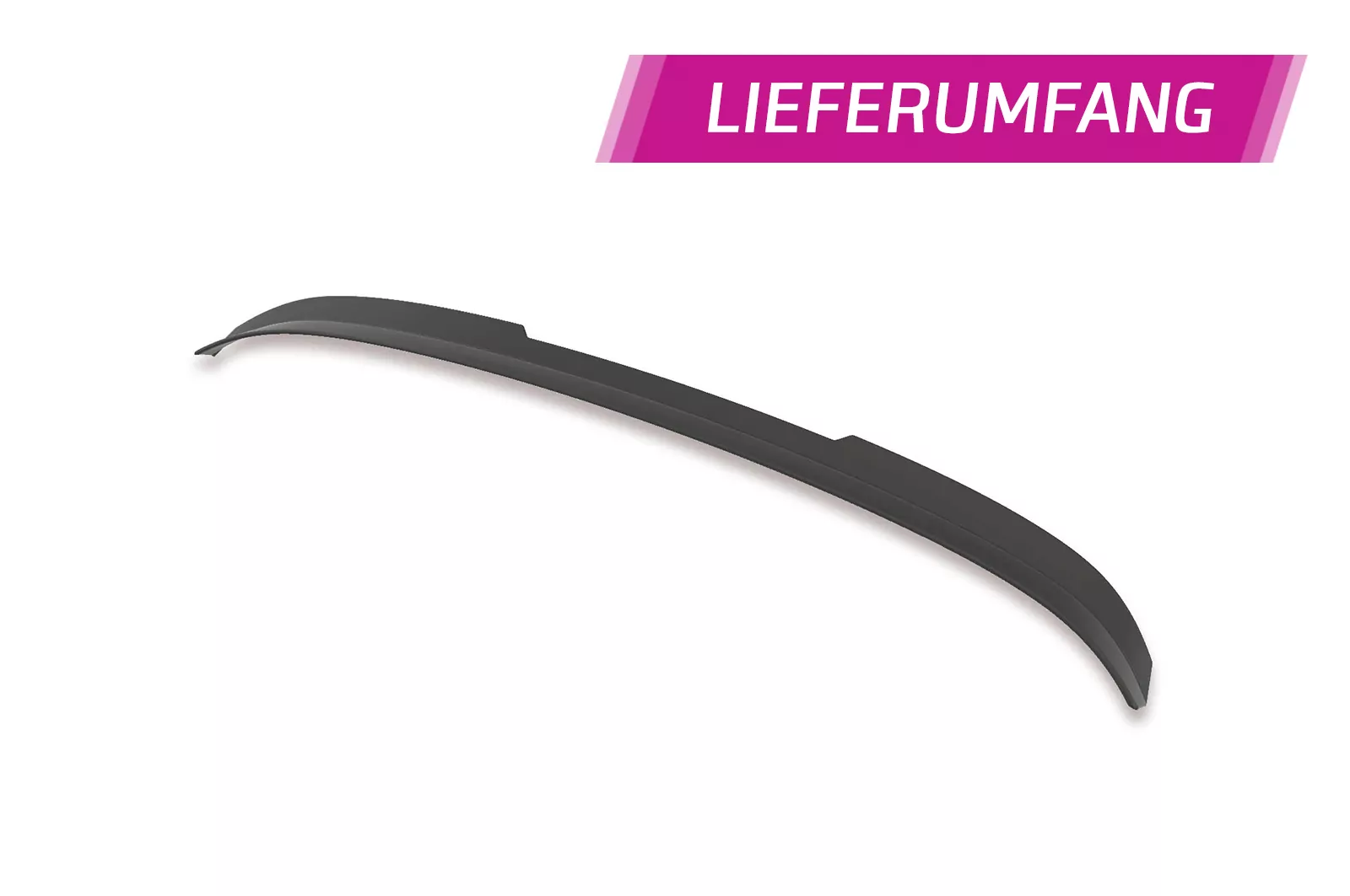 Heckflügel mit ABE für BMW 3er E91 HF667 Strukturiert (schwarz matt)