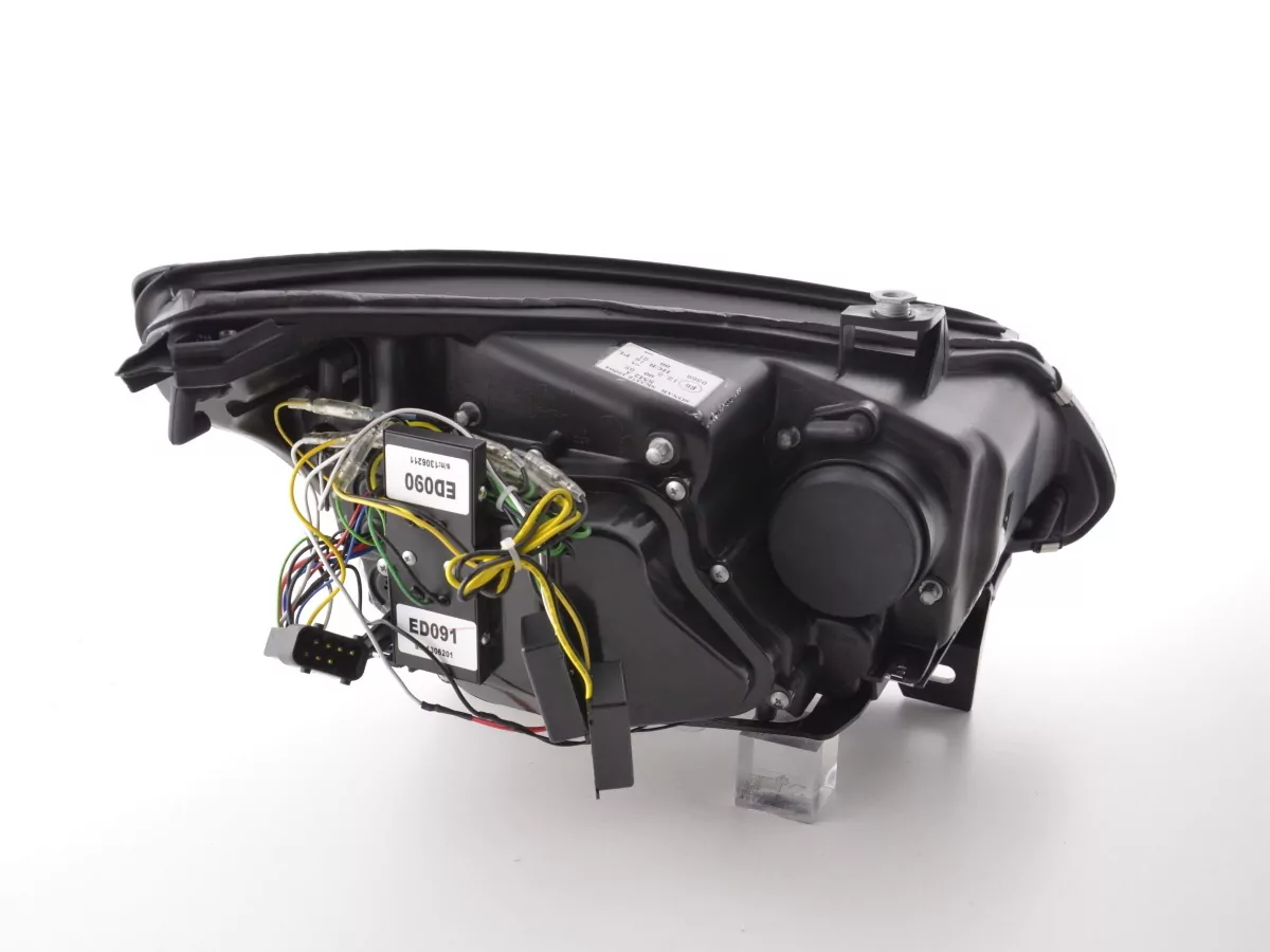 Scheinwerfer Set BMW 5er E60/E61 Bj. 03-07 schwarz