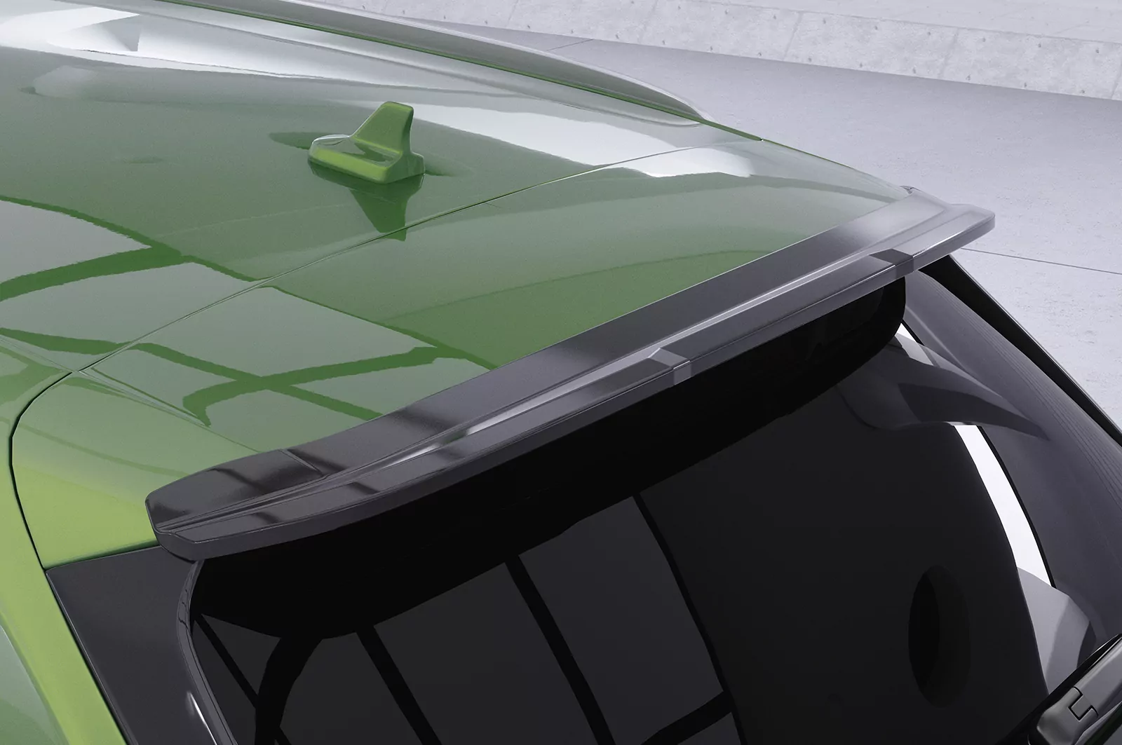 Heckflügel mit ABE für Audi Q5 (FY) HF974 Schwarz Strukturiert