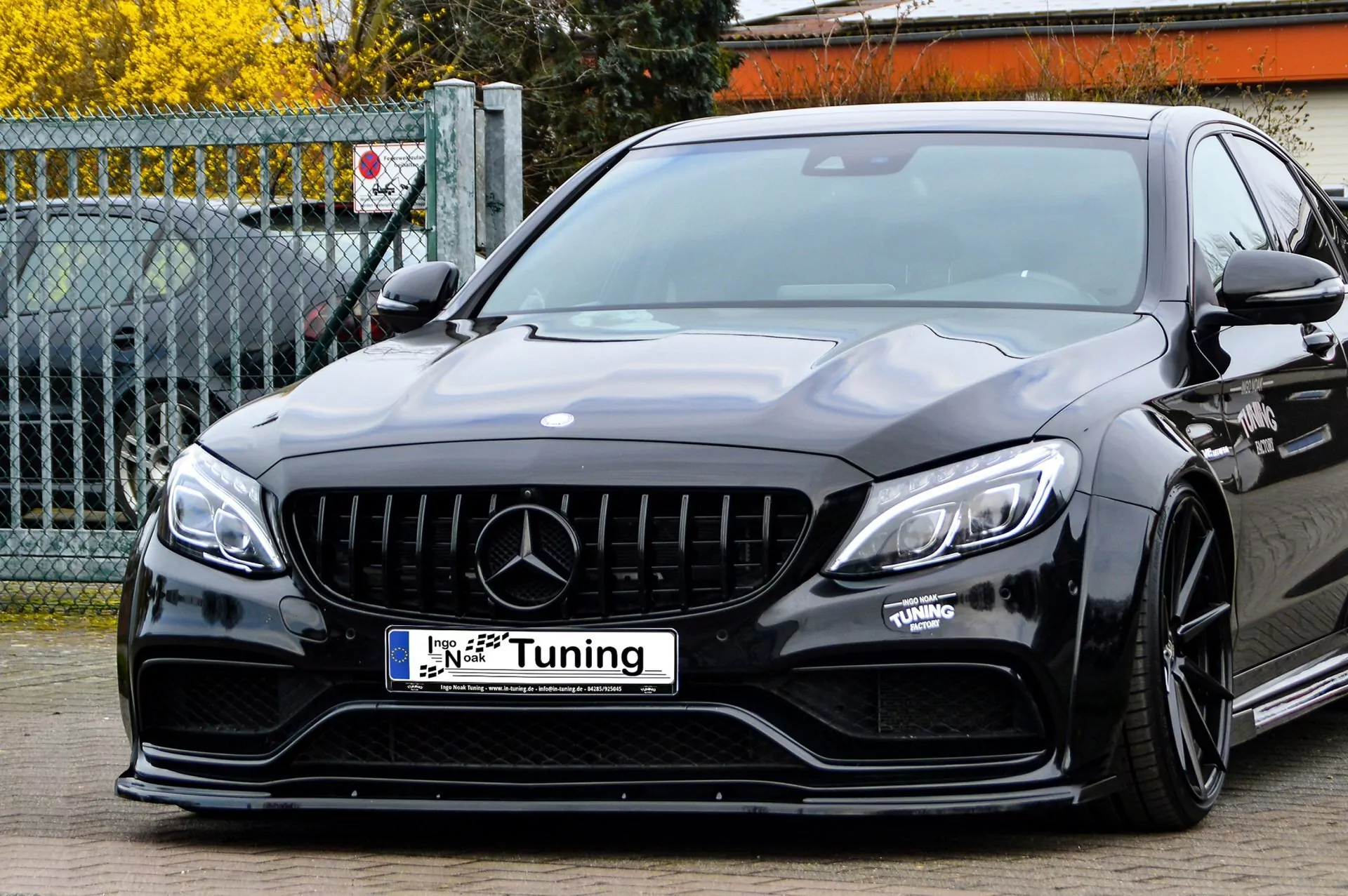 Cup Frontspoilerlippe für Mercedes C-Klasse C63AMG W205/C205/A205/S205