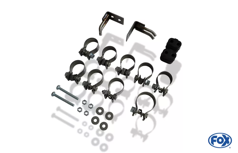 Mercedes Vito/ Viano - W639 (nicht Compact)  Endschalldämpfer quer Ausgang rechts/links - 2x80 Typ 13 rechts/links