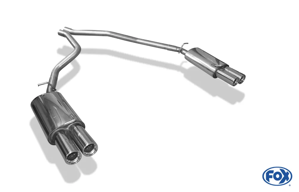 Range Rover II Typ LP  Endschalldämpfer rechts/links  - 2x80 Typ 13 rechts/links