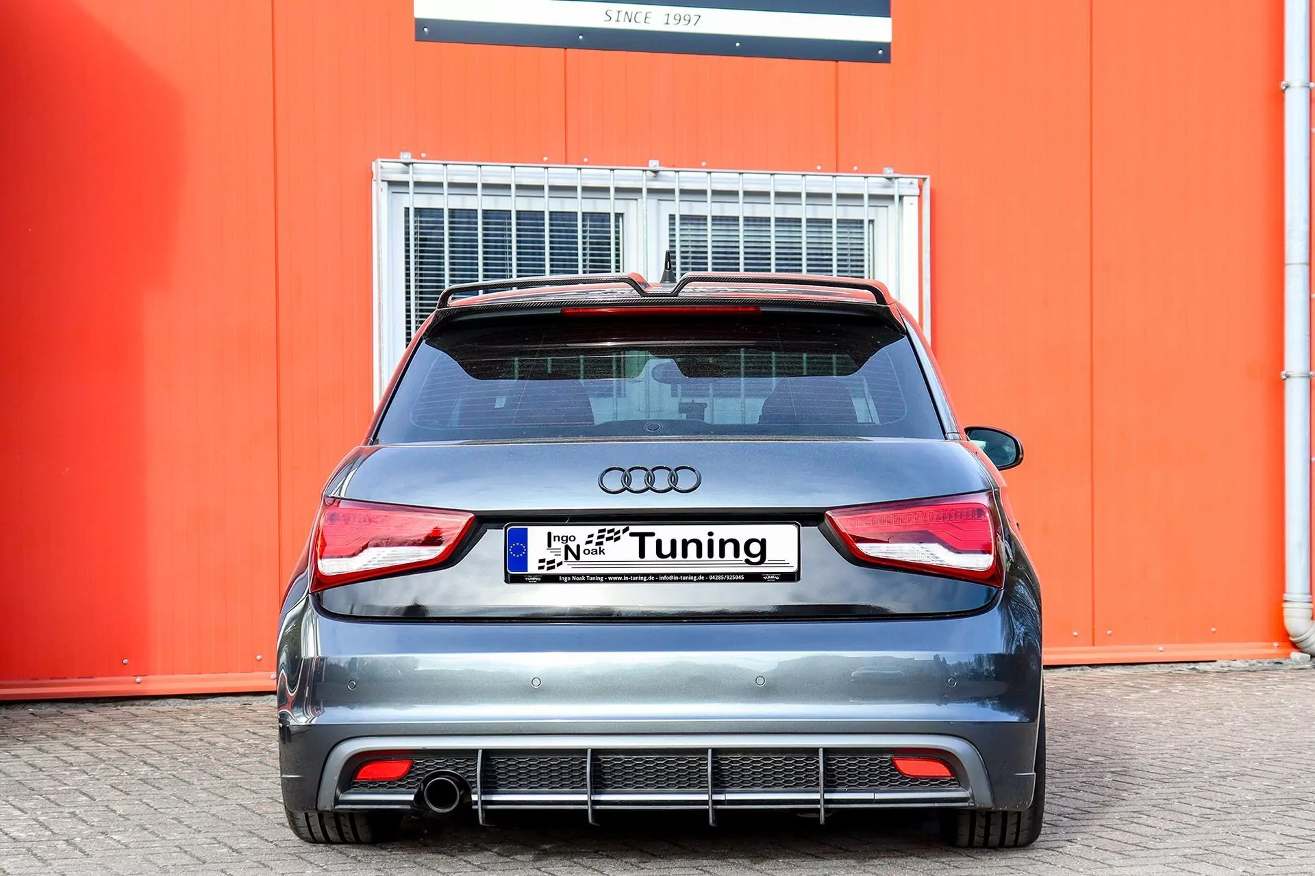 Racing Heckansatz Diffusor für Audi A1 8X mit S-Line Bj.2010-2014