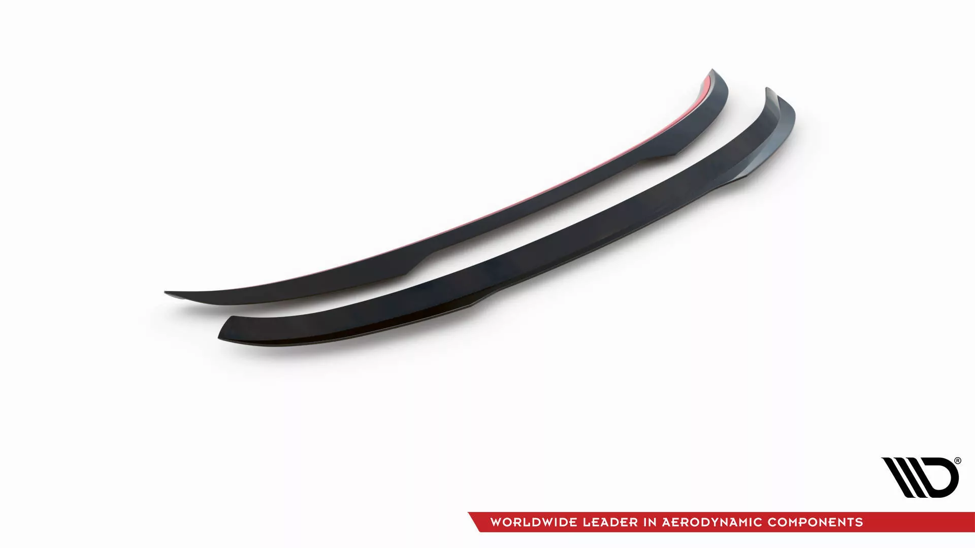 Spoiler CAP V.2 Für Toyota Yaris Mk4 Schwarz Hochglanz