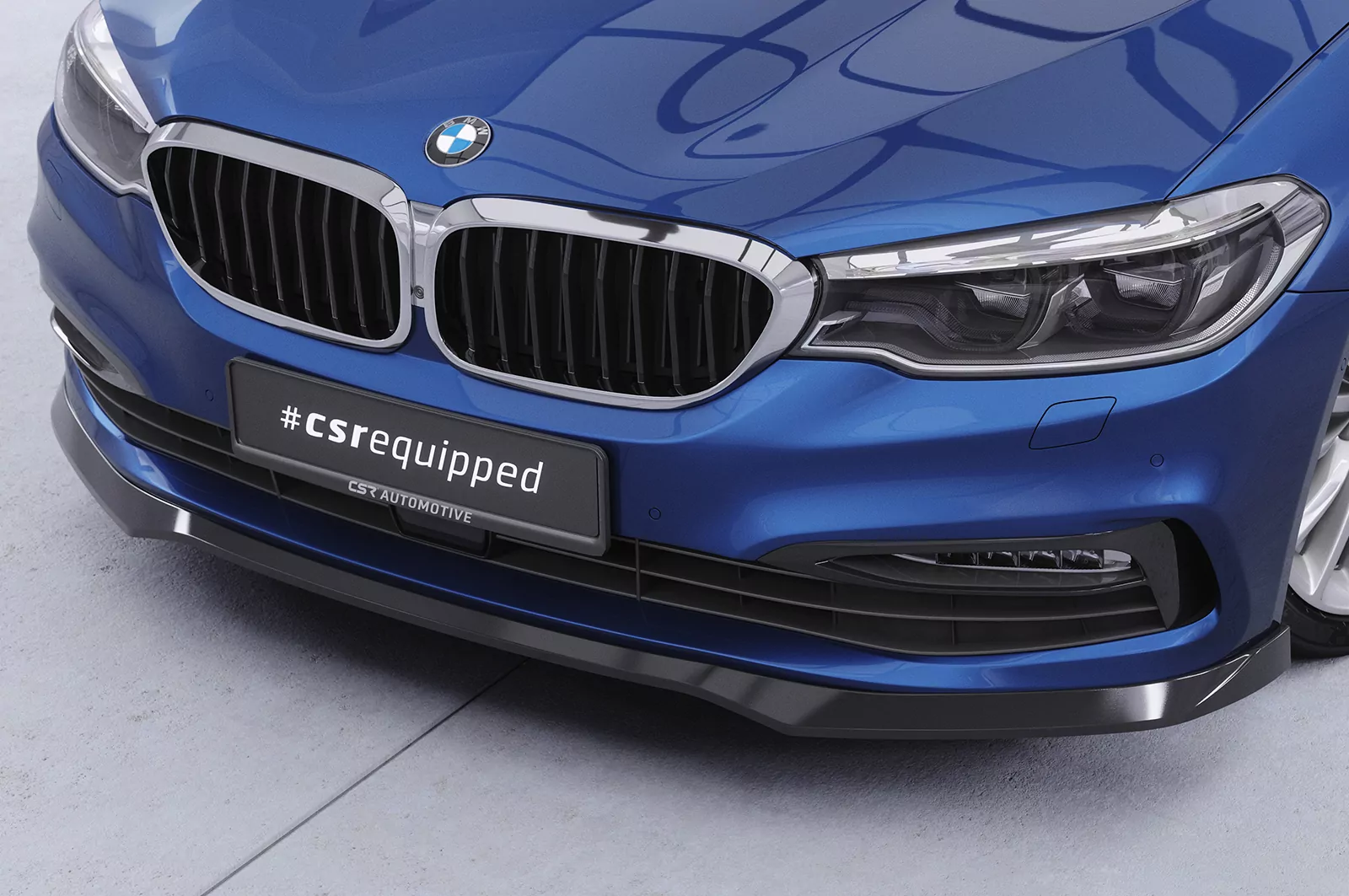 Cup-Spoilerlippe mit ABE für BMW 5er G30 / G31 CSL791 Schwarz Strukturiert