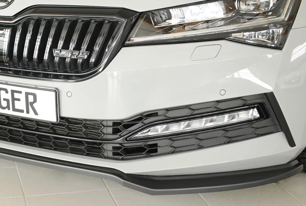 Rieger Spoilerschwert matt schwarz für Skoda Superb III (3T/3V) Combi 08.19- (ab Facelift 2)