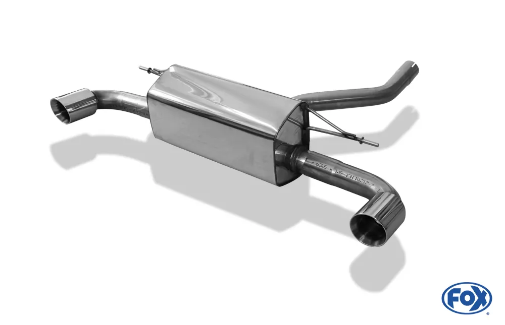 BMW F20/F21 - 120d  Endschalldämpfer quer Ausgang rechts/links - 1x90 Typ 25 rechts/links