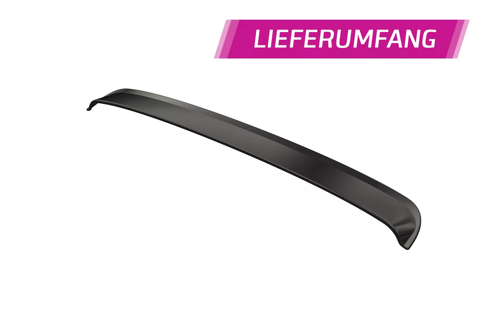 Heckscheibenblende für Porsche 911/996 & 911/997 Coupe HSB103 Schwarz Strukturiert