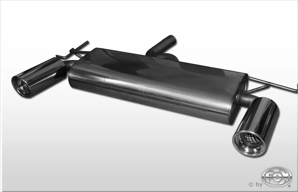 Kia Sportage 4x4 - Typ JE  Endschalldämpfer quer Ausgang rechts/links - 1x100 Typ 13 rechts/links